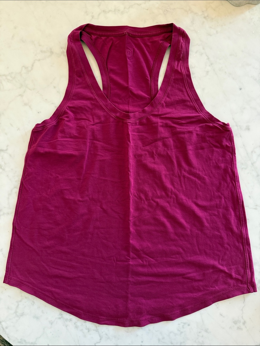 Lululemon Racerback Tank Top Womens M Magenta Pink Athletic Yoga Workout